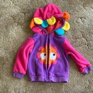 10/$25 Nuby Fleece Zip Up Hoodie 12m